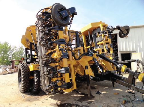 Alloway 12-Row Folding Harvester