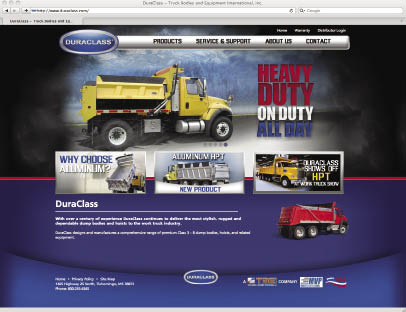 DuraClass Home page
